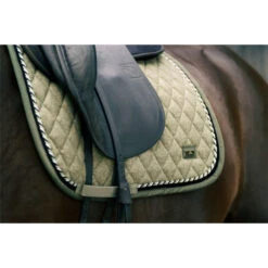 2023 HV Polo Francis Dressage Saddle Pad 802093355 - Dark Oil Green -Equestrian Sports Series 6947 LA 05517.700x700