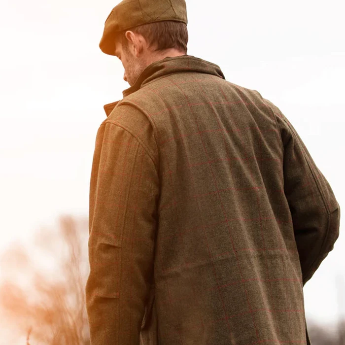 2023 Alan Paine Mens Combrook Tweed Flat Cap COMGCAP - Sage Colour Sage 7 2023 Alan Paine Mens Combrook Tweed Flat Cap COMGCAP - Sage Colour Sage - Image 5