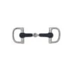 Soft Rubber Mouth Snaffle Dee Ring Bit 1 Soft Rubber Mouth Snaffle Dee Ring Bit -Equestrian Sports Series 88 31234 z 01