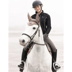 Charles Owen Luna Helmet & Headband LUNABMBM - Black Matt -Equestrian Sports Series A7S01001.700x700