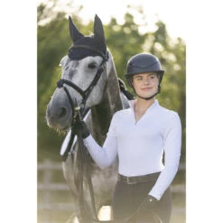 2022 Charles Owen This Esme X Luna Riding Helmet & Headband - Black Colour Black -Equestrian Sports Series A7S04348201.700x700