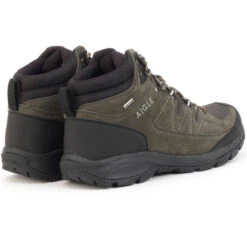 Aigle Vidur Mid Mens Waterproof MTD Boots Khaki / Black -Equestrian Sports Series Aigle Vidur Mid Mens Waterproof MTD Boots Khaki Black 1.700x700