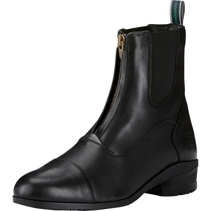 Ariat Heritage IV Zip Short Riding Boots Black 3 Ariat Heritage IV Zip Short Riding Boots Black