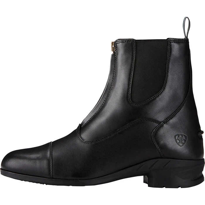Ariat Heritage IV Zip Short Riding Boots Black 4 Ariat Heritage IV Zip Short Riding Boots Black - Image 2