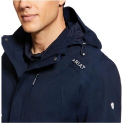 Ariat Mens Coastal H2O Jacket 10030340 - Navy -Equestrian Sports Series Ariat Mens Coastal H2O Jacket 10030340 Navy 3.700x700