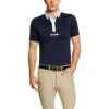 Ariat Mens Tek Short Sleeve Show Shirt 10030557 - Navy -Equestrian Sports Series Ariat Mens Tek Short Sleeve Show Shirt 10030557 Navy.700x700