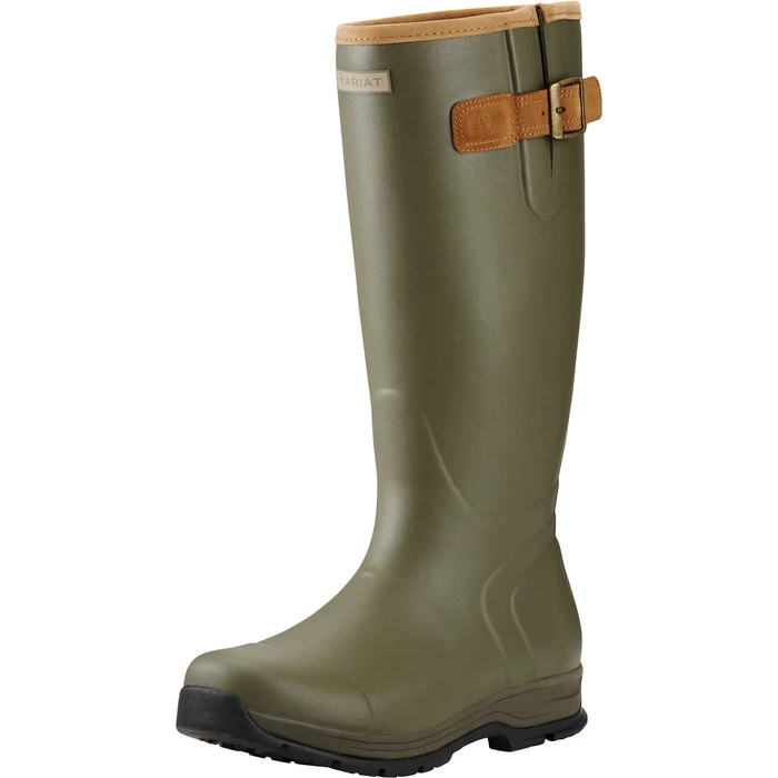 Ariat Mens Burford Wellington Boots - Olive Green 3 Ariat Mens Burford Wellington Boots - Olive Green