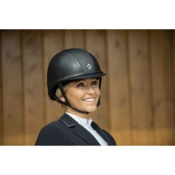 Charles Owen AYR8 Plus Leather Look Helmet Black Colour Black 8 Charles Owen AYR8 Plus Leather Look Helmet Black Colour Black -Equestrian Sports Series CHARLES OWEN MARCH20 EDIT AYR8 2.700x700