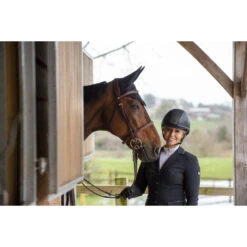 Charles Owen AYR8 Plus Leather Look Helmet Black Colour Black 9 Charles Owen AYR8 Plus Leather Look Helmet Black Colour Black -Equestrian Sports Series CHARLES OWEN MARCH20 EDIT AYR8 6.700x700