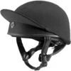 Charles Owen Pro II Plus Round Fit Skull Helmet Black 1 Charles Owen Pro II Plus Round Fit Skull Helmet Black -Equestrian Sports Series Charles Owen ASTM Pro Skull II Helmet Black Left.700x700