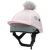 Charles Owen Esme Pom Pom Silk - Baby Pink -Equestrian Sports Series Charles Owen Esme Pom Pom Silk Baby Pink 1.700x700