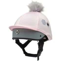 Charles Owen Esme Pom Pom Silk - Baby Pink