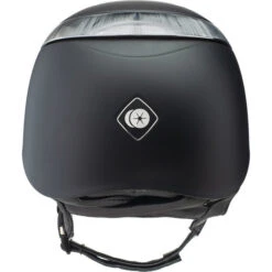 Charles Owen Halo Helmet & Headband HALOBS - Black / Platinum -Equestrian Sports Series Charles20Owen20Halo20Helmet20HALOBS20Black20Platinum back.700x700