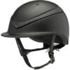 Charles Owen Luna Helmet & Headband LUNABMBM - Black Matt -Equestrian Sports Series Charles20Owen20Luna20Helmet20LUNABMBM20Black20Matt side.700x700