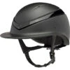 Charles Owen Luna Wide Peak Helmet & Free Headband LUNAWPBMBG - Black Matt / Black Gloss 2 Charles Owen Luna Wide Peak Helmet & Free Headband LUNAWPBMBG - Black Matt / Black Gloss -Equestrian Sports Series Charles20Owen20Luna20Wide20Peak20Helmet20LUNAWPBMBG20Black20Matt20Black20Gloss side.700x700