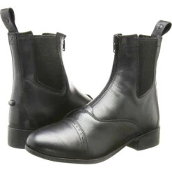 Dublin Elevation Zip Paddock Boots II Black -Equestrian Sports Series Dublin Elevation Zip Paddock Boots II Black Both.700x700