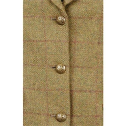 Dublin Womens Albany Tweed Suede Collar Tailored Riding Jacket - Brown -Equestrian Sports Series Dublin Womens Albany Tweed Suede Collar Tailored Riding Jacket Brown 2.700x700