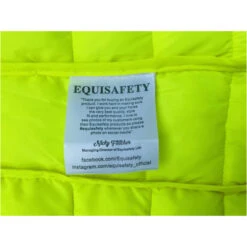 2022 Equisafety Polite Hi Vis Fitted Gilet POL-G - Yellow -Equestrian Sports Series Equisafety Polite Hi Vis Fitted Gilet POL G Yellow 7.700x700