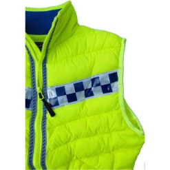 2022 Equisafety Polite Hi Vis Fitted Gilet POL-G - Yellow -Equestrian Sports Series Equisafety Polite Hi Vis Fitted Gilet POL G Yellow.700x700