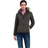 2022 Ariat Womens Altitude Down Jacket 10041238 - Banyan Bark -Equestrian Sports Series F22 WMS ENGL 10041238 front.700x700