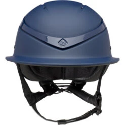 Charles Owen Luna Wide Peak Helmet & Free Headband LUNAWPNMNG - Navy Matt / Navy Gloss -Equestrian Sports Series Luna20Navy20wide 00133.700x700