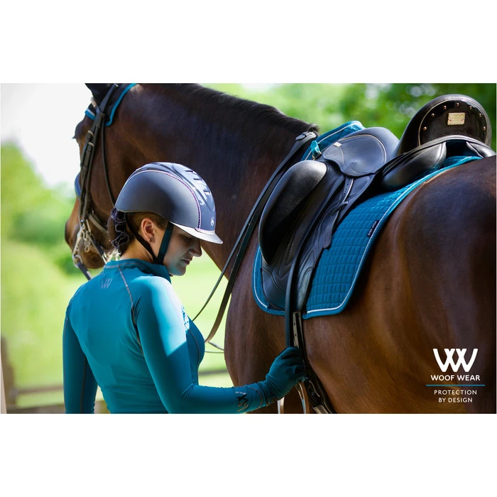 2022 Woof Wear Womens Performance Riding Shirt WA0001 - Ocean Colour Ocean 4 2022 Woof Wear Womens Performance Riding Shirt WA0001 - Ocean Colour Ocean - Image 2