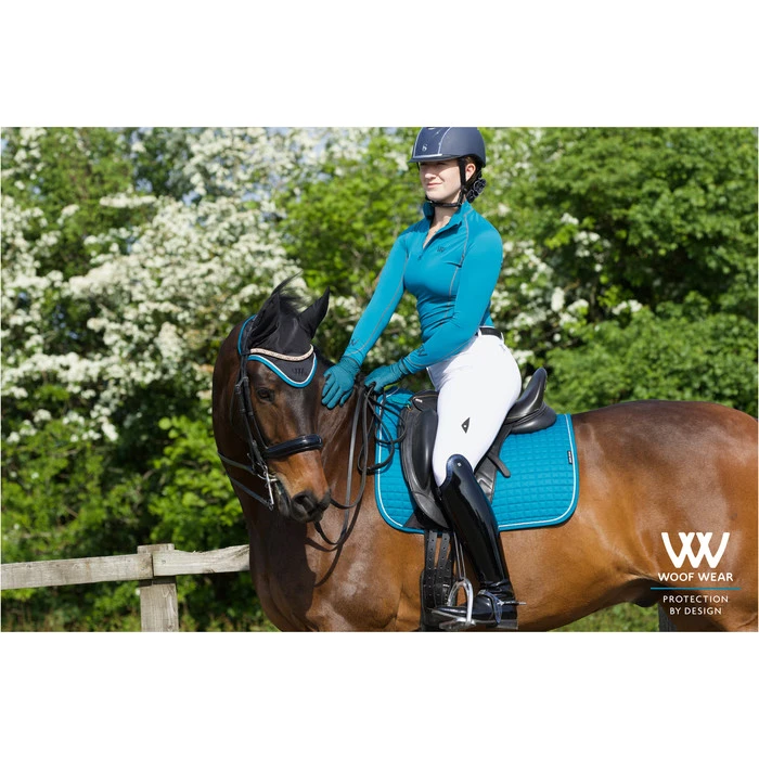 2022 Woof Wear Womens Performance Riding Shirt WA0001 - Ocean Colour Ocean 5 2022 Woof Wear Womens Performance Riding Shirt WA0001 - Ocean Colour Ocean - Image 3