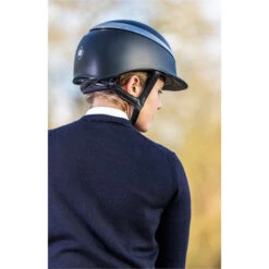 Charles Owen Halo Helmet & Headband HALOBS - Black / Platinum -Equestrian Sports Series P011862 HR1.700x700