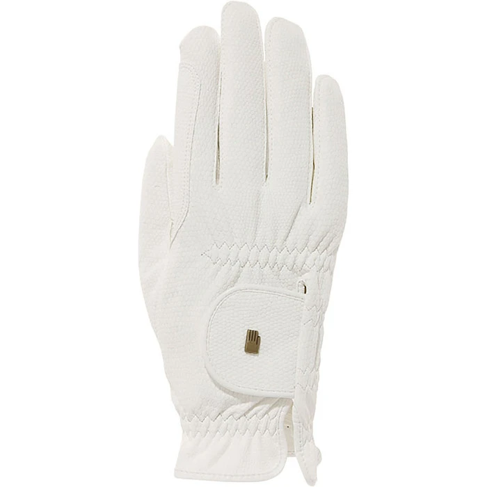 Roeckl Roeck-Grip Riding Gloves White 3 Roeckl Roeck-Grip Riding Gloves White