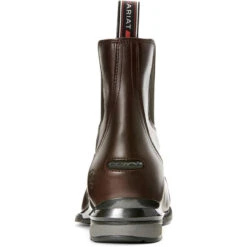 Ariat Womens Devon Nitro Zip Paddock Boots Wax Chocolate -Equestrian Sports Series S19 WMS ENGL Couto 10027238 heel.700x700