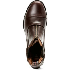 Ariat Womens Devon Nitro Zip Paddock Boots Wax Chocolate -Equestrian Sports Series S19 WMS ENGL Couto 10027238 toe.700x700