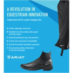 Ariat Womens Ascent Paddock Boots 10031592 - Black 9 Ariat Womens Ascent Paddock Boots 10031592 - Black -Equestrian Sports Series S20 EnglishAscent GIF AE 1080x1200.700x700