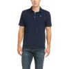 Ariat Mens Medal Short Sleeve Polo Navy 10035315 -Equestrian Sports Series S21 ENGL MNS 10035315 front.700x700