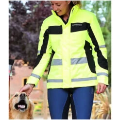 2022 Equisafety Inverno Reversible Equestrian Riding Jacket INV-Y - Yellow -Equestrian Sports Series Screenshot202022 01 0420at2009 24 5020Equisafety20Reversible20Inverno20Reflective20Jacket20Derby20House20UK.700x700