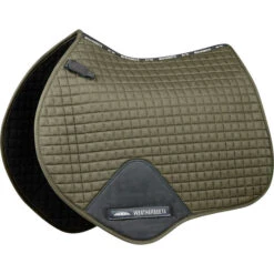 2023 Weatherbeeta Prime Jump Shaped Saddle Pad 1000747 - Olive Colour Olive