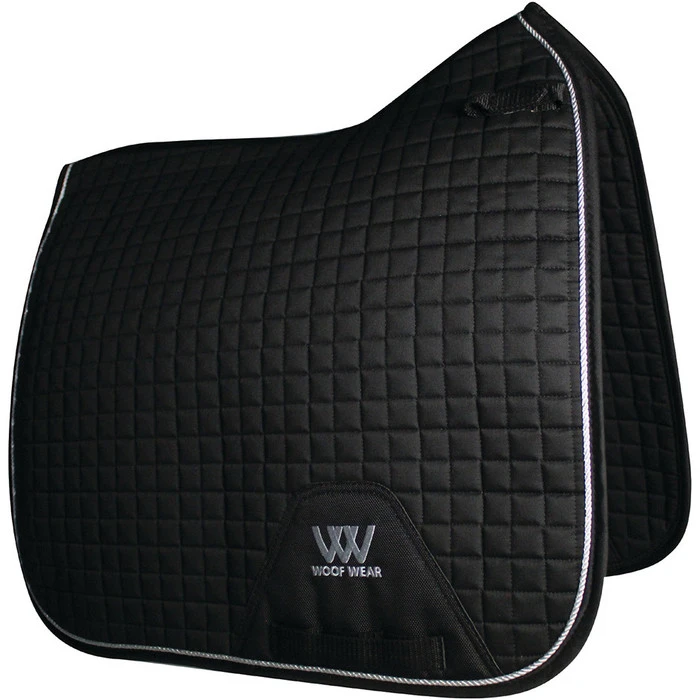 Woof Wear Dressage Saddle Cloth Black 3 Woof Wear Dressage Saddle Cloth Black