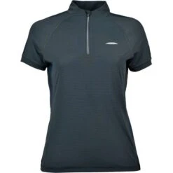 2023 Weatherbeeta Womens Sutton Short Sleeve Top 10183910- Pewter