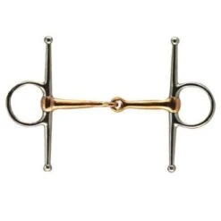Coronet Copper Mouth Full Cheek Snaffle Bit 5 1/2"