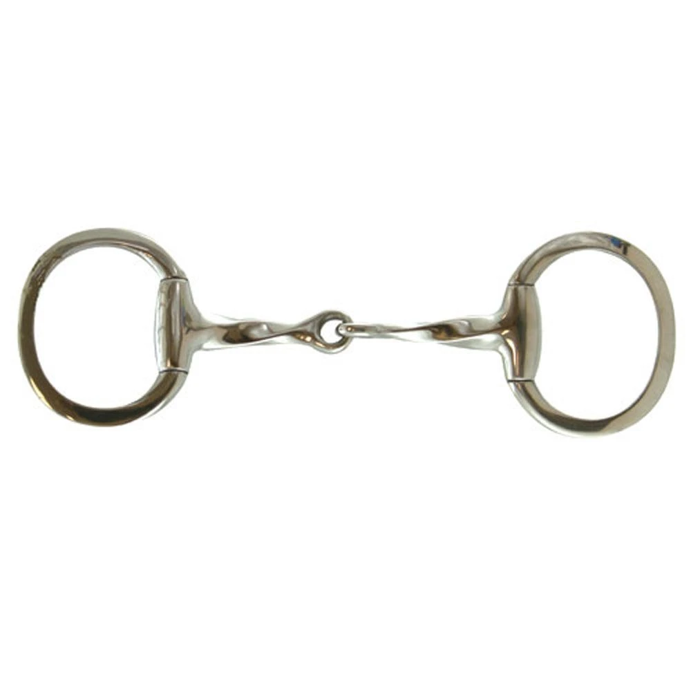 Coronet Slow Twist Flat Ring Eggbutt Snaffle Bit 3 Coronet Slow Twist Flat Ring Eggbutt Snaffle Bit