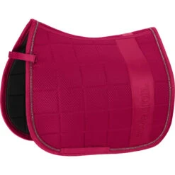 2023 Eskadron Big Square Crystal Mesh Saddle Pad 212487 - Berry Fusion Colour Berry Fusion