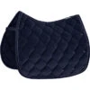 2022 Eskadron Velvet Crystal Saddle Cloth 213072 496 380 - Navy -Equestrian Sports Series esk 213072 496 380 f.700x700