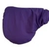 LÉTTIA Collection Dark Purple Fleece Lined All Purpose Saddle Cover -Equestrian Sports Series l ttia collection dark purple fleece lined all purpose saddle cover 2.gif