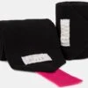 NEW! LÉTTIA Collection ICE Black & Pink Polo Wraps -Equestrian Sports Series new l ttia collection ice black pink polo wraps 2.gif