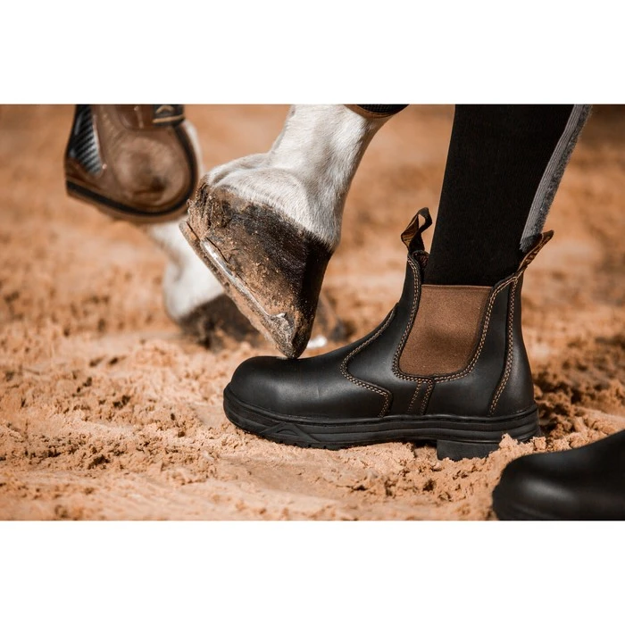 Mountain Horse Protective Jodhpur Boots Brown 4 Mountain Horse Protective Jodhpur Boots Brown - Image 2