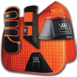 Woof Wear General Purpose Saddle Cloth Orange -Equestrian Sports Series orange20set.700x700