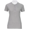 Pikeur Womens Turnier Shirt Crystal Buttons - Light Grey Melange -Equestrian Sports Series pik 731200 264 220 f.700x700