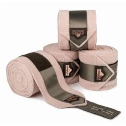 LeMieux Loire Polo Bandages -Equestrian Sports Series rose 1