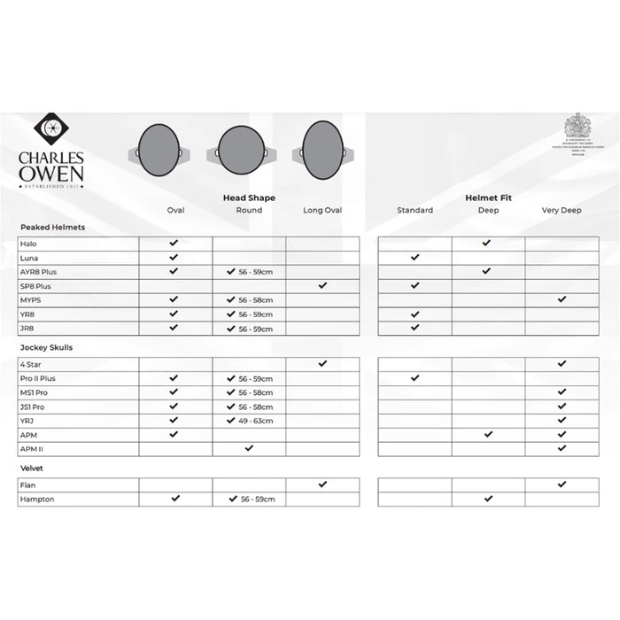 Charles Owen 4 Star Jockey Skull - Silver Colour Silver 6 Charles Owen 4 Star Jockey Skull - Silver Colour Silver - Image 4