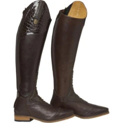 2022 Mountain Horse Womens Sovereign LUX Tall Riding Boots - Dark Brown 02143 Colour Dark Brown