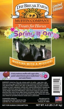 N/A DayBreak Farm Spring It On Muffins 2lb 5 N/A DayBreak Farm Spring It On Muffins 2lb -Equestrian Sports Series springiton